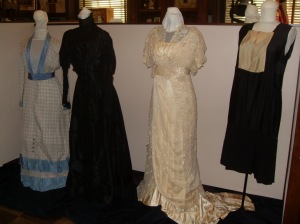 Fashions Inspired by Downton Abbey.  Costumes courtesy of the Perinton Historical Society.